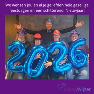 Wij wensen jullie allemaal fijne kerstdagen en alle goeds voor het nieuwe jaar 2026 💜