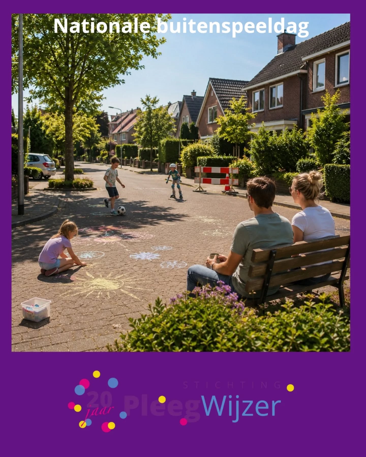 βππ₯ππ ππππ ππ¦ππ₯πππ€π‘ππππππ
Vandaag is het de nationale buitenspeeldag, scholen spelen extra buiten, verenigingen organiseren extra buitenspeelactiviteiten en op sommige plekken in Nederland worden straten afgezet zodat kinderen vandaag extra leuk buiten kunnen spelen.
Veel plezier!!!
#pleegwijzer #stichtingpleegwijzer #nationalebuitenspeeldag